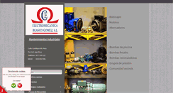 Desktop Screenshot of electromecanicablascogomez.com
